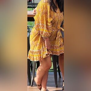 Cleobella Floral Mini Dress